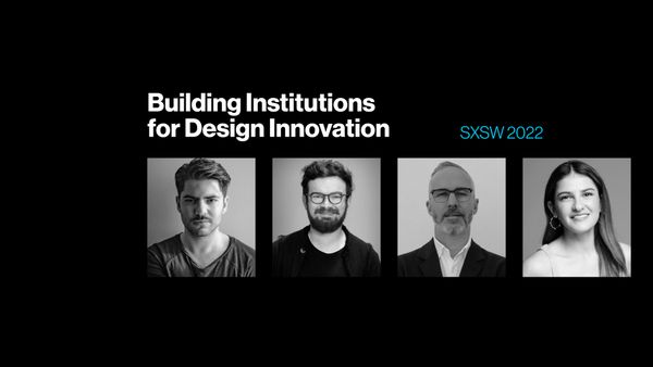 Building Institutions for Design Innovation